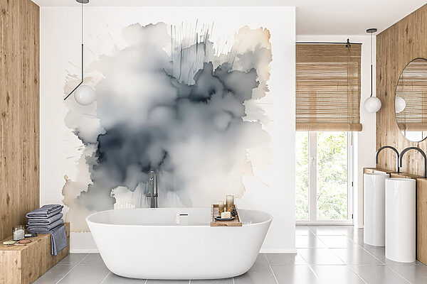 Zwart-witte wolk Zwart-witte wolk