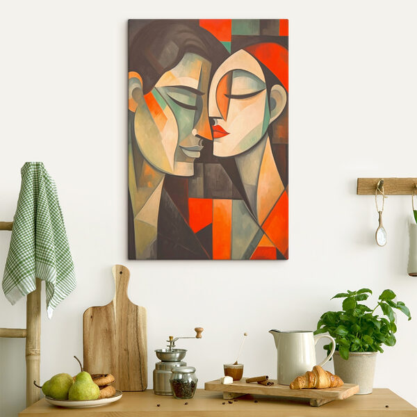Schilderij van twee vrouwen Schilderij van twee vrouwen