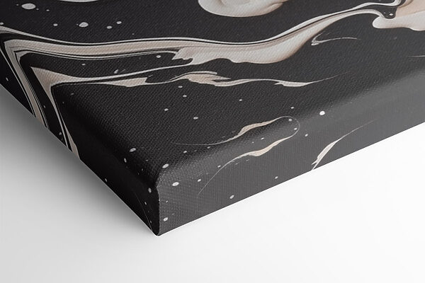 Black and white paint