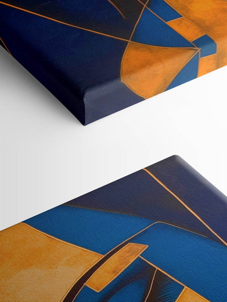 Painting of a woman's face Painting of a woman's face