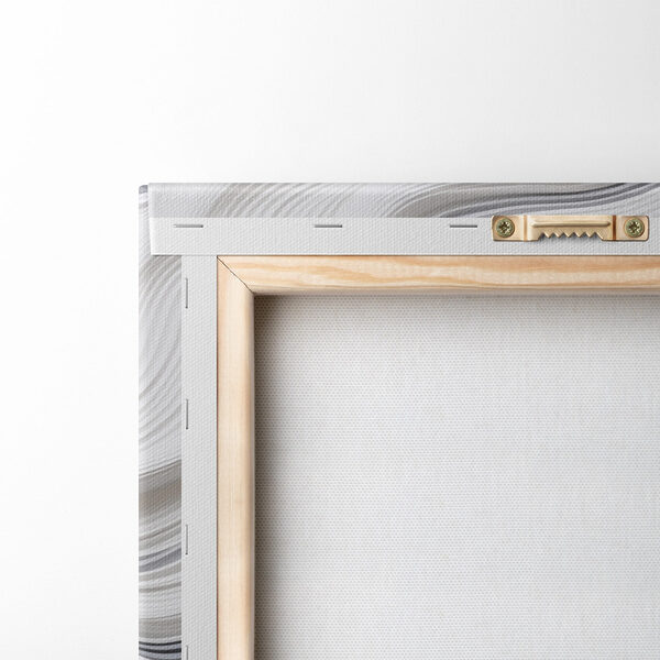White and black wavy lines White and black wavy lines