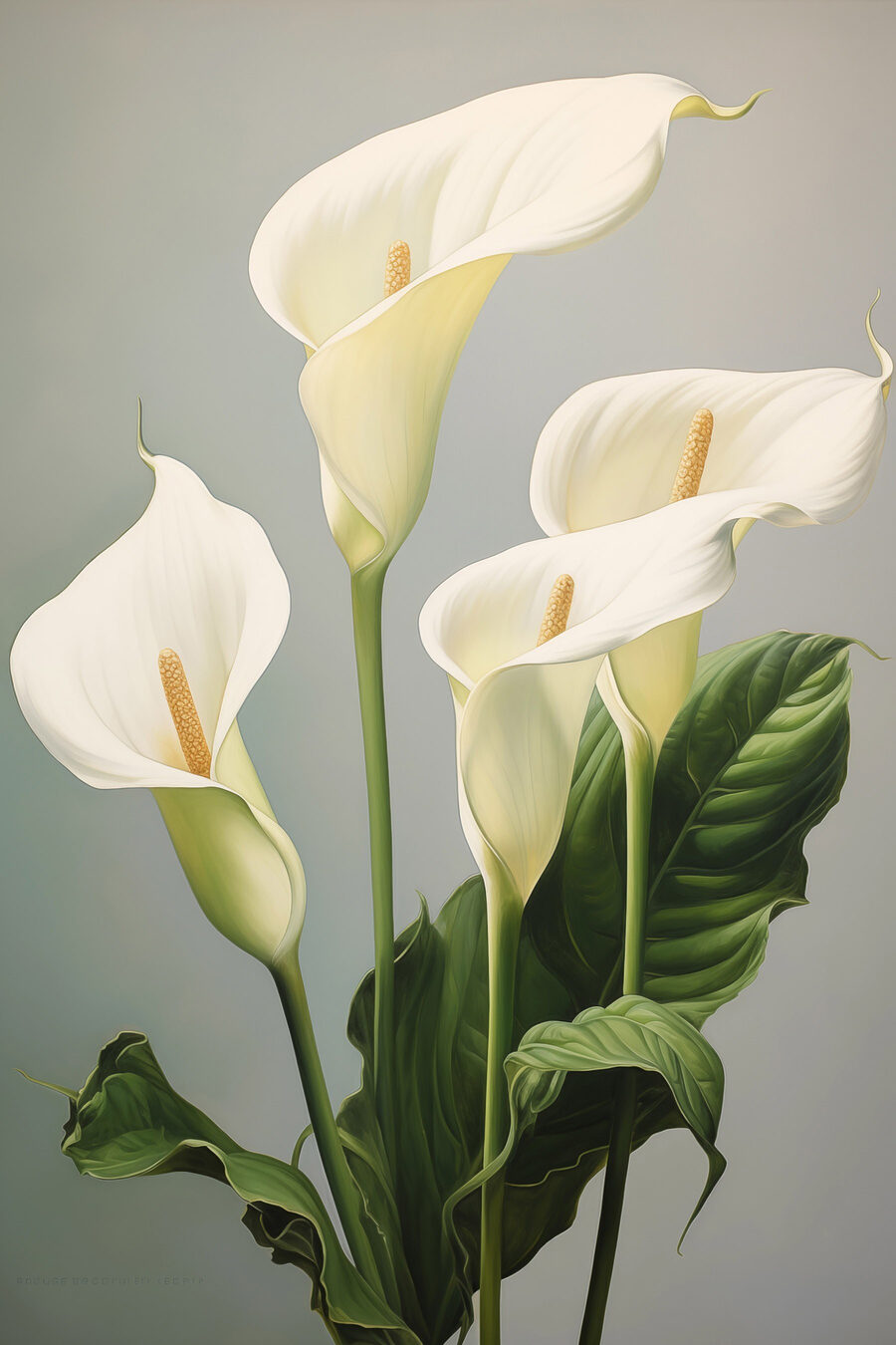 Elegante witte bloemen in zacht licht