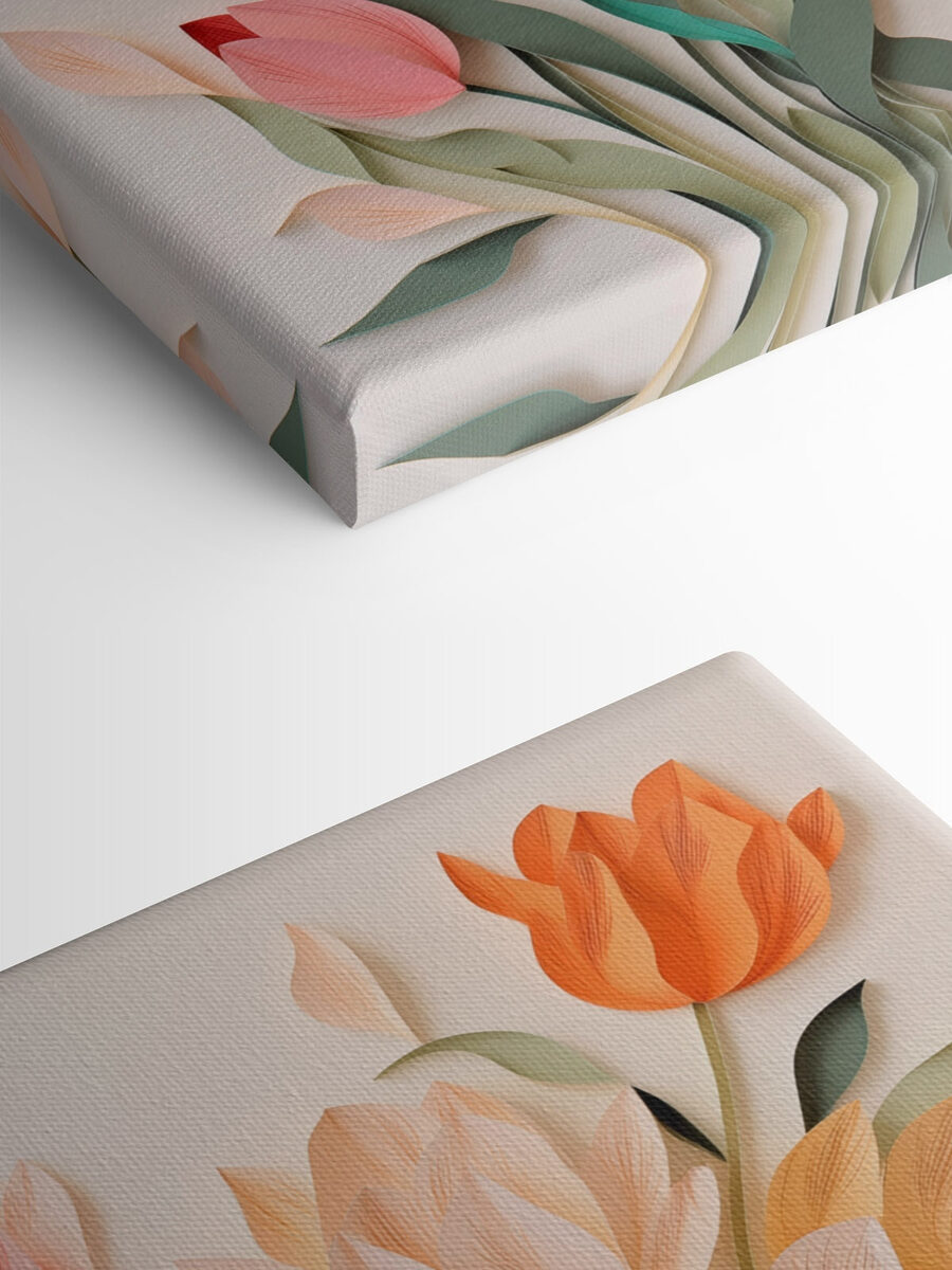 Knip bloemen uit papier