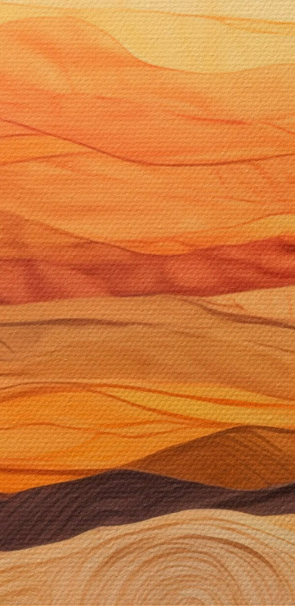 Kunststuk van stof met golvende lijnen Kunststuk van stof met golvende lijnen