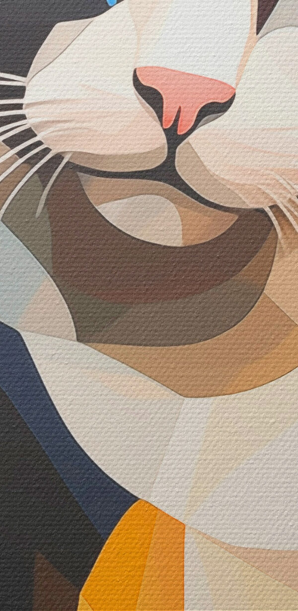 Kat met gele ogen Kat met gele ogen