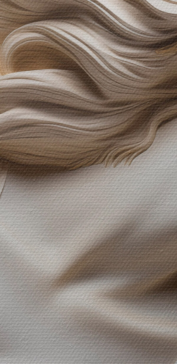 Beeld van een vrouw met lang haar Beeld van een vrouw met lang haar