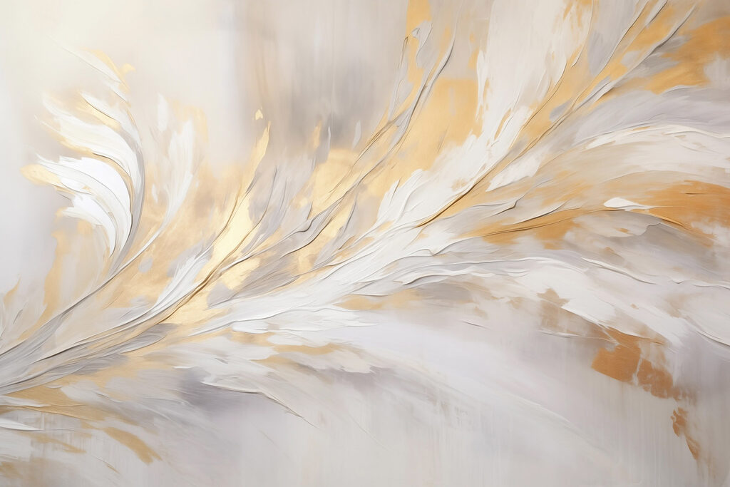 Abstract swirls of warm tones