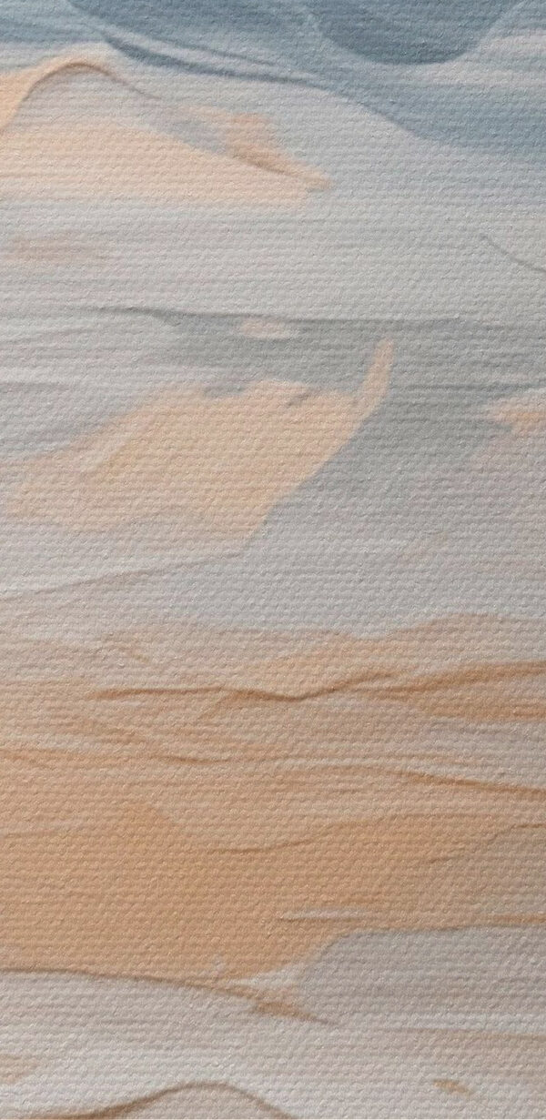 Abstracte golven in zachte pasteltinten Abstracte golven in zachte pasteltinten