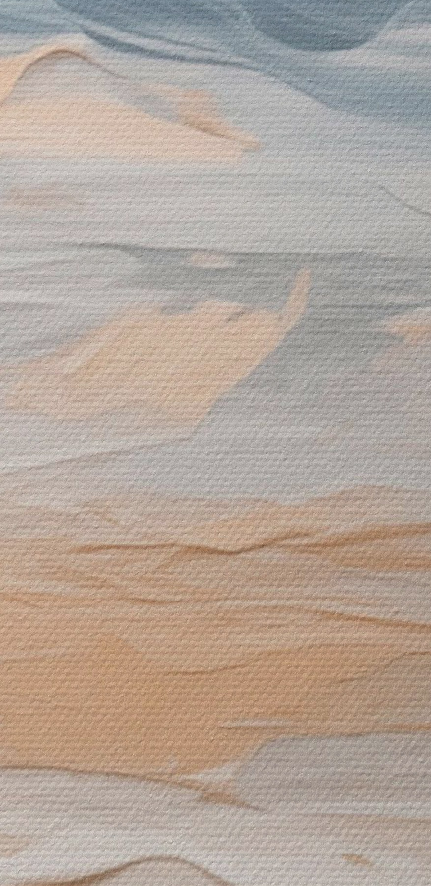 Abstracte golven in zachte pasteltinten