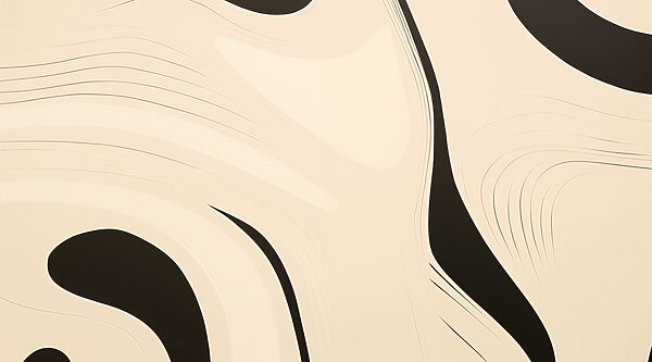 Black and white swirly pattern