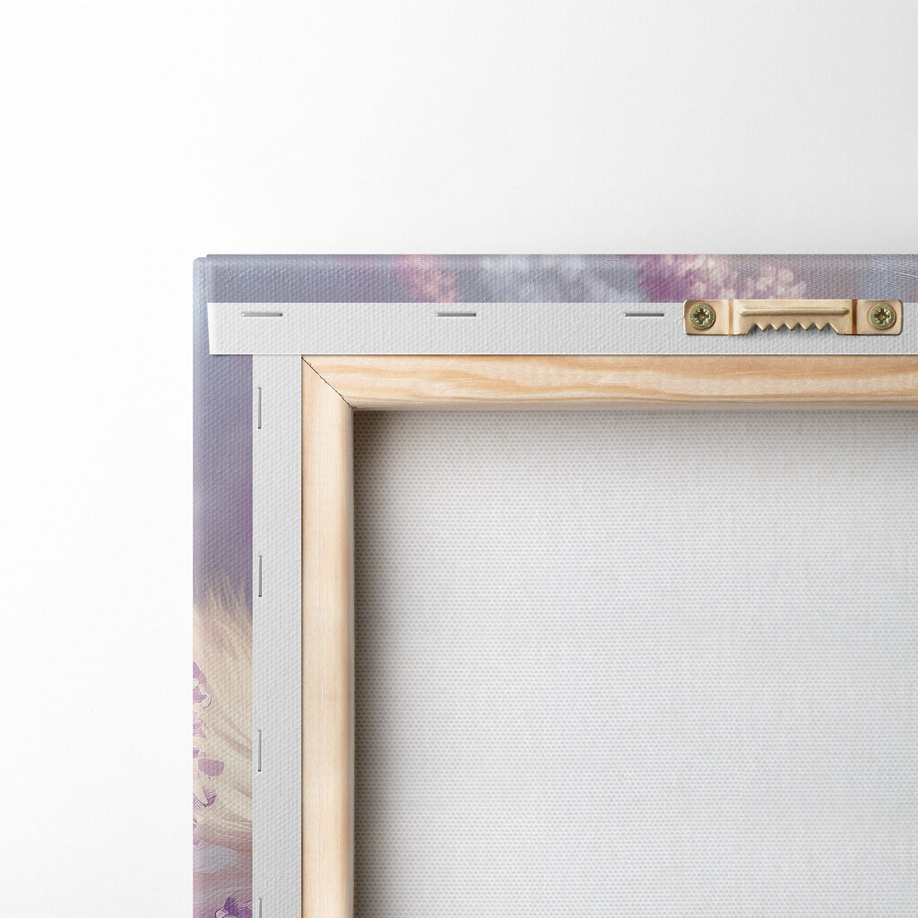 Cat sleeping in a flower bed