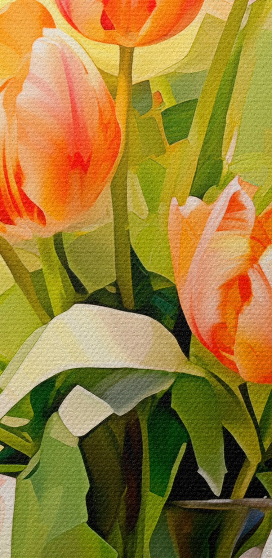 Vaas met bloemen