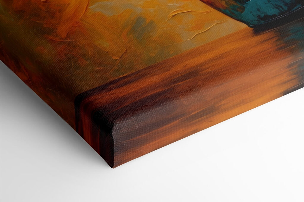 Painting of flowers in a vase Painting of flowers in a vase