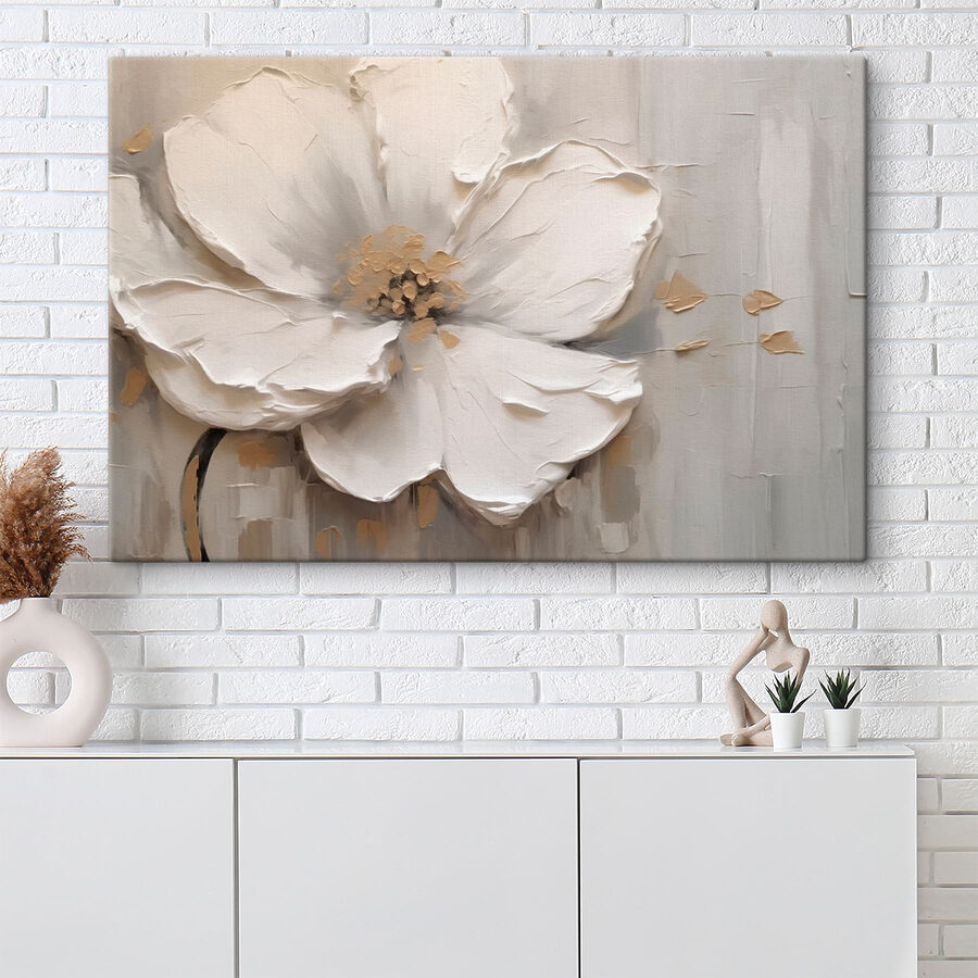 Delicate witte bloemen elegantie getoond