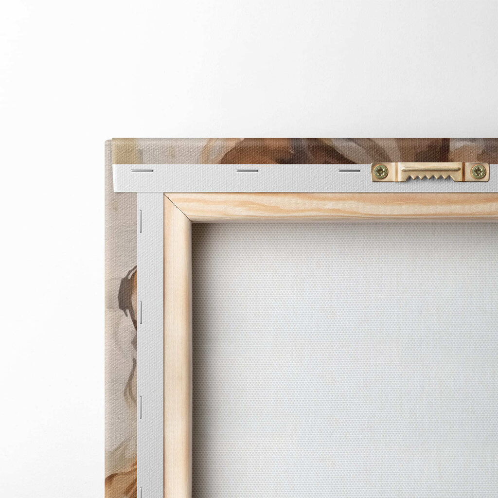 Woman holding a white cup