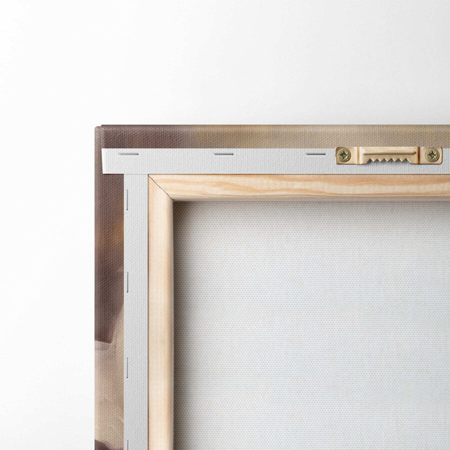 Canvas Schilderijen Elegante roos in zachte tinten - Afbeelding 5