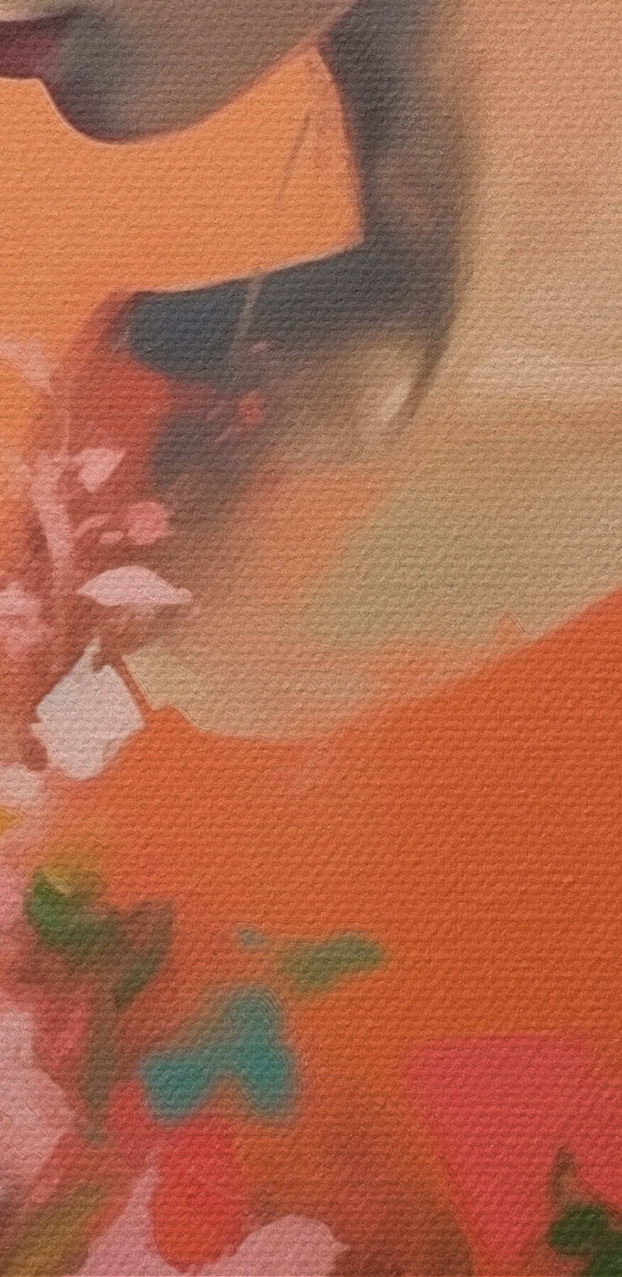 Vrouw met bloemen