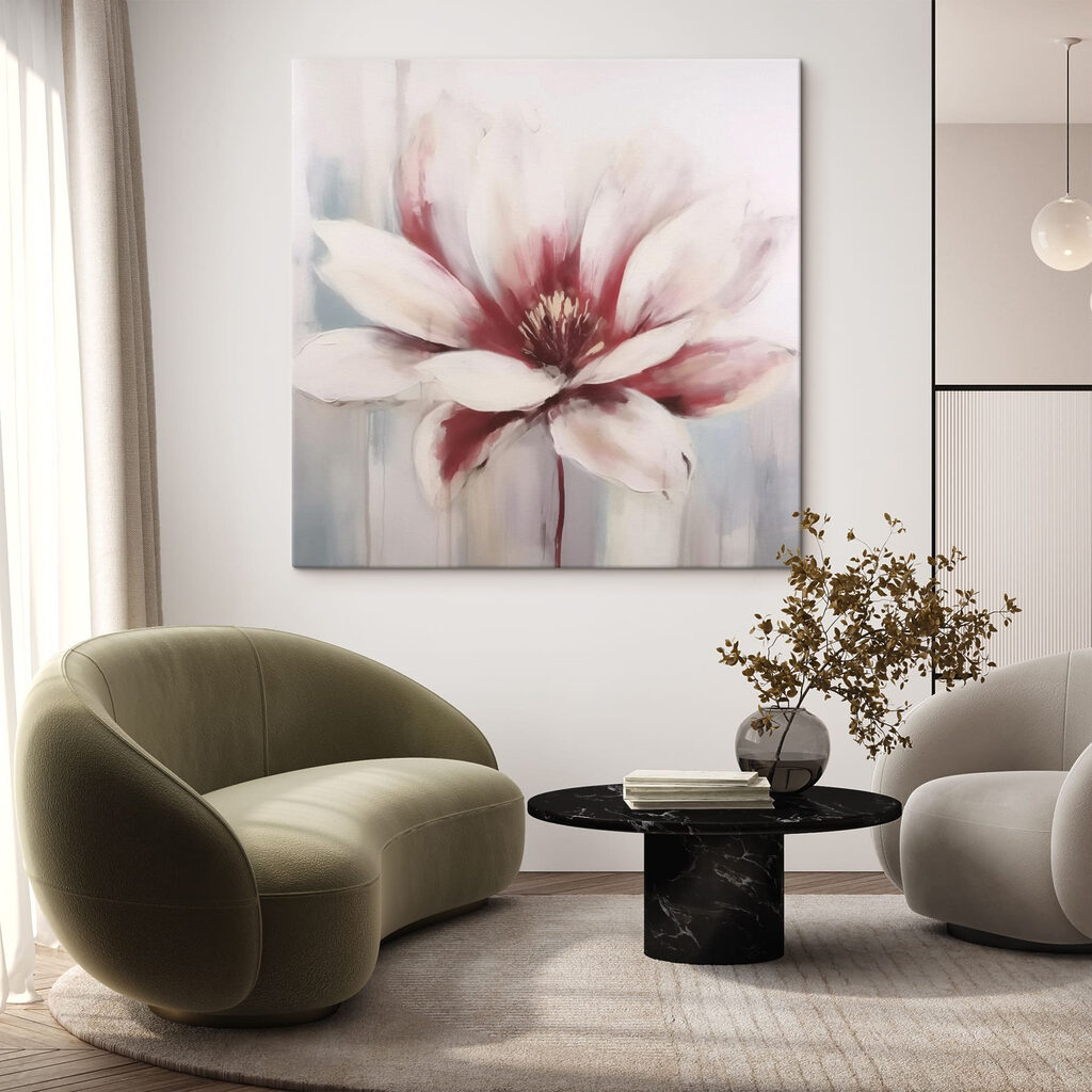 s43486pig1m 1024x1024 - Schilderij van een bloem - tegory