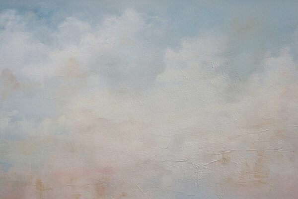 Blauwe lucht met wolken Blauwe lucht met wolken