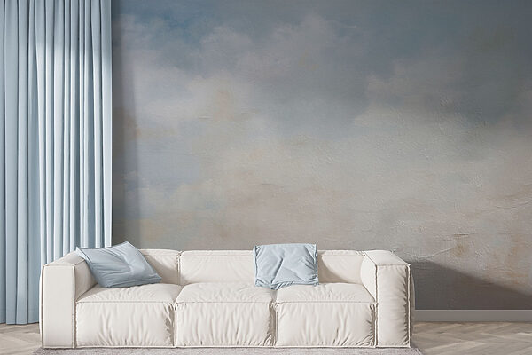 Blauwe lucht met wolken Blauwe lucht met wolken