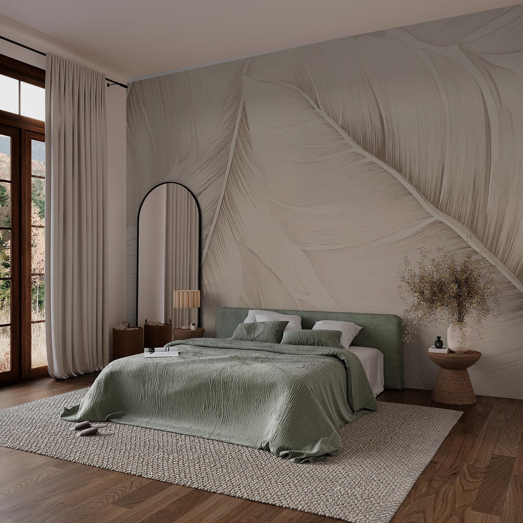 Elegant patterns of soft leaves Elegant patterns of soft leaves