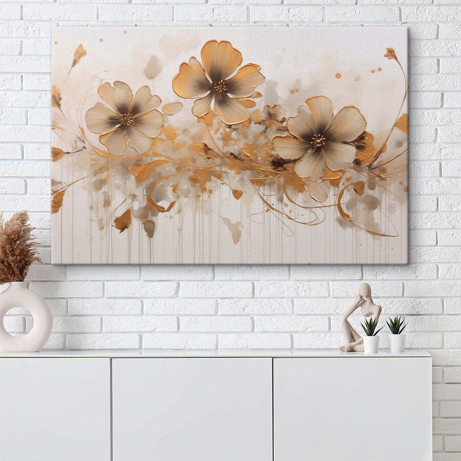 Florale elegantie in zachte tinten
