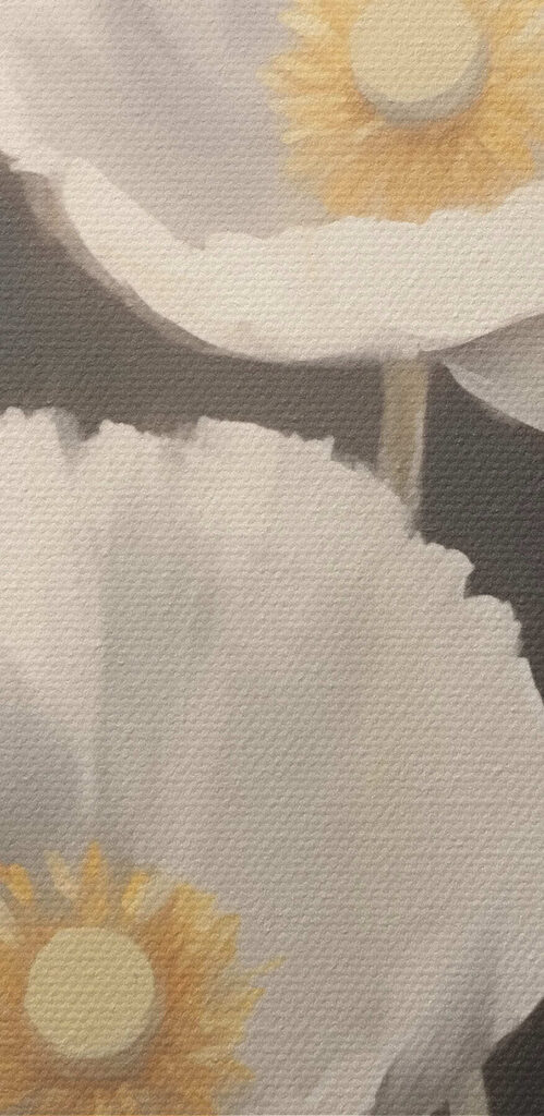 Group of white flowers Group of white flowers