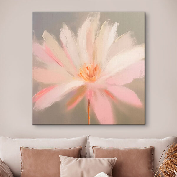 Delicate petals in soft hues