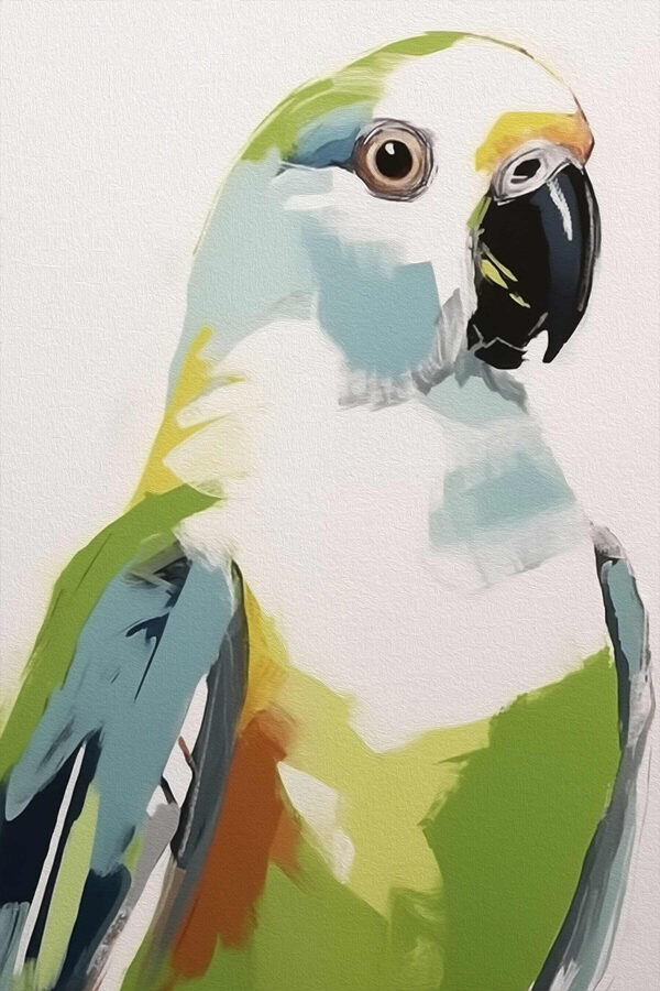 Kleurrijke vogel met zwarte snavel Kleurrijke vogel met zwarte snavel