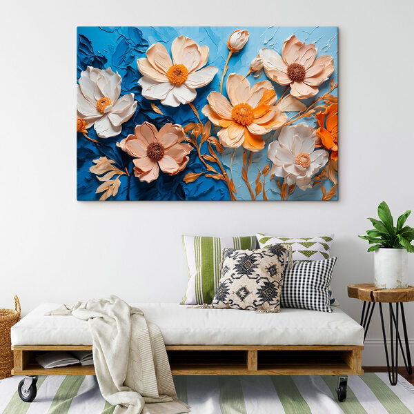 Prachtig bloemstuk in levendige tinten Prachtig bloemstuk in levendige tinten