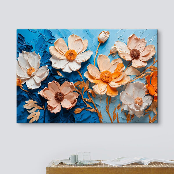 Prachtig bloemstuk in levendige tinten Prachtig bloemstuk in levendige tinten