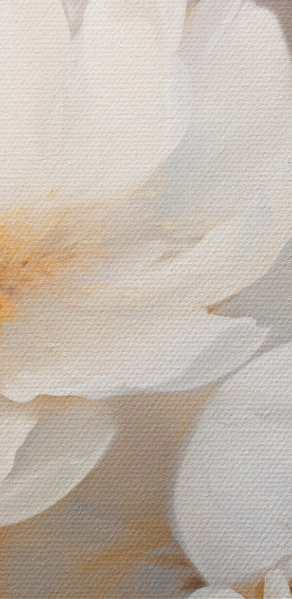 Painting of white flowers