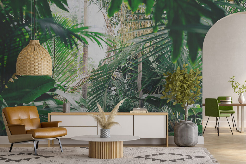 Group of green leaves