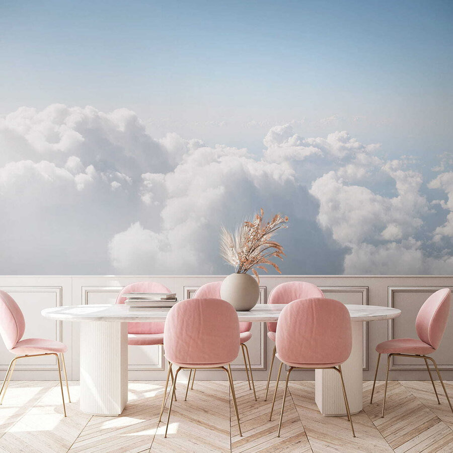 Wolken en lucht met wolken