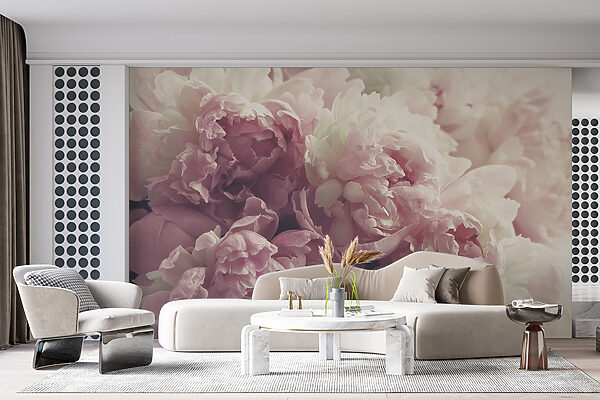 Delicate bloemen in zachte pasteltinten. Delicate bloemen in zachte pasteltinten.