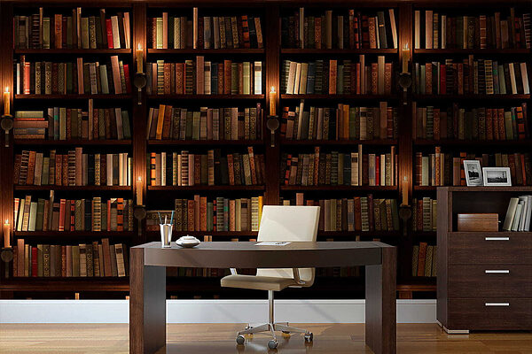 Grote boekenkast vol boeken Grote boekenkast vol boeken