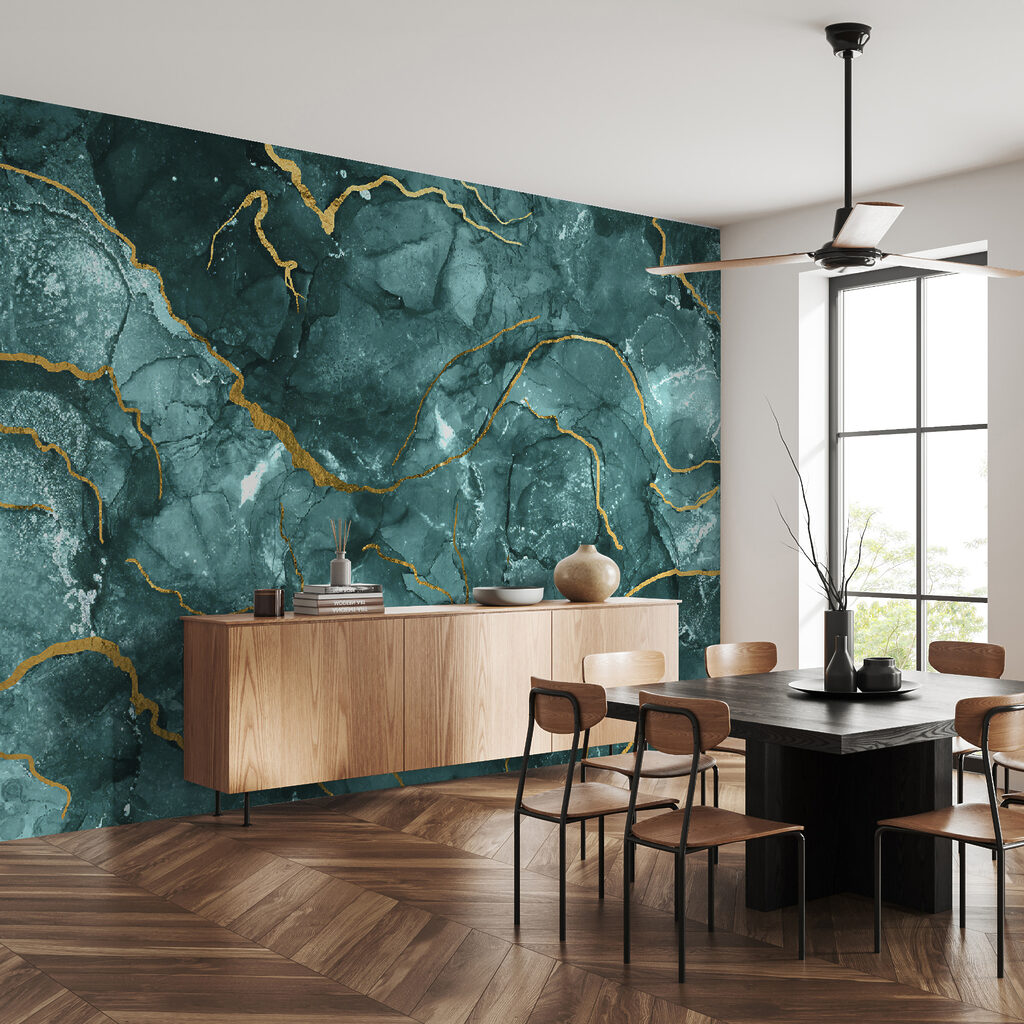 Elegant teal and warm accents design Elegant teal and warm accents design