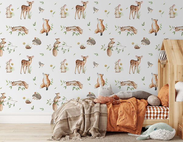 Een patroon van dieren en planten Een patroon van dieren en planten