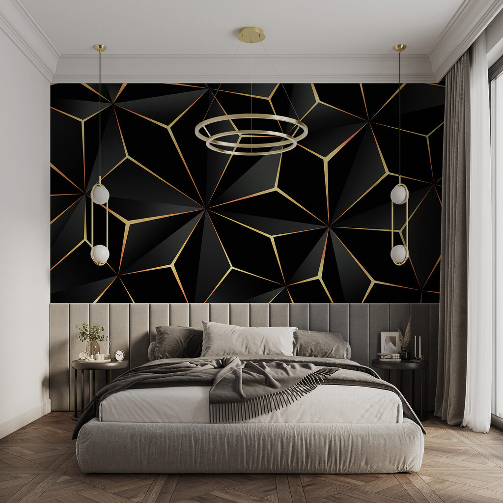 Black triangle pattern