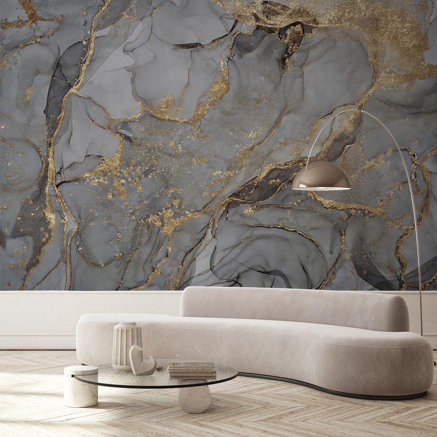 Elegant abstract ontwerp met vloeibare kunst.