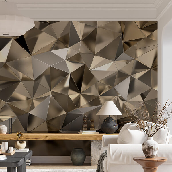 Geweven geometrisch patroon in neutrale tinten. Geweven geometrisch patroon in neutrale tinten.
