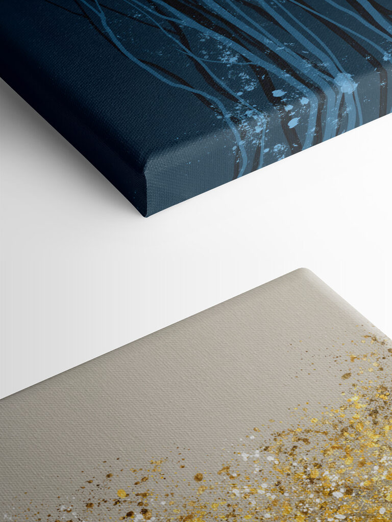 A painting of a tree