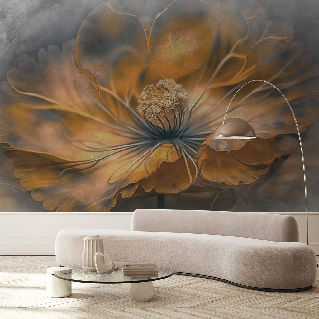 Delicate petals in warm hues Delicate petals in warm hues