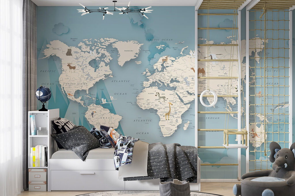 Map of the world Map of the world