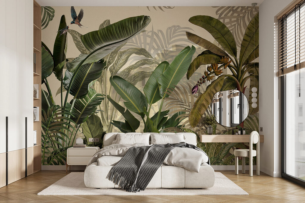 Group of tropical plants Group of tropical plants