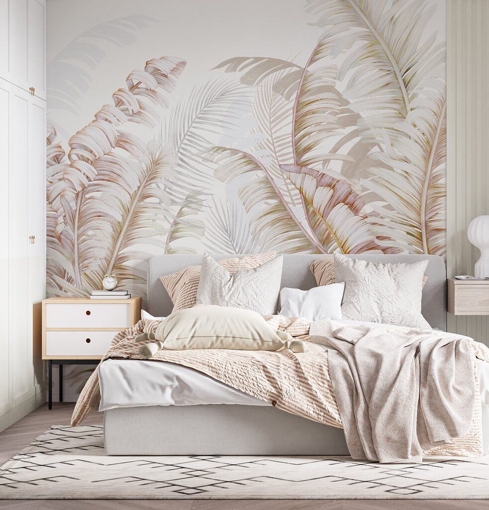 Soft foliage in delicate tones Soft foliage in delicate tones