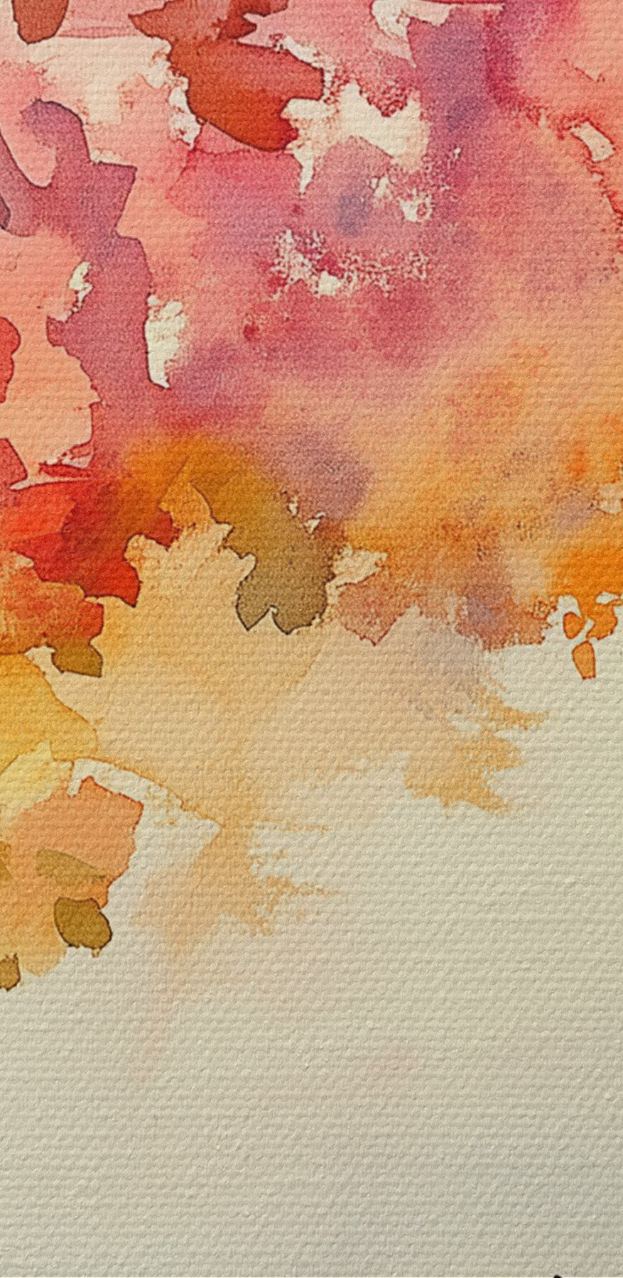 Aquarel schilderij van een persoon zittend onder een boom Aquarel schilderij van een persoon zittend onder een boom