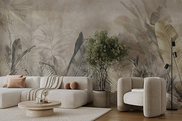 Elegant ontwerp van tropisch gebladerte Elegant ontwerp van tropisch gebladerte