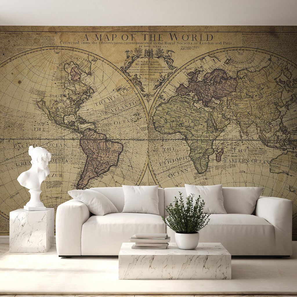 Map of the world Map of the world