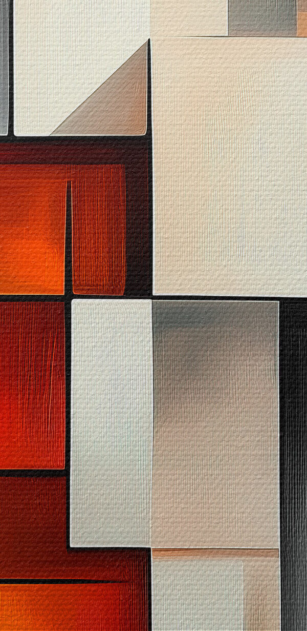 Kleurrijk kunstwerk van vierkantjes Kleurrijk kunstwerk van vierkantjes